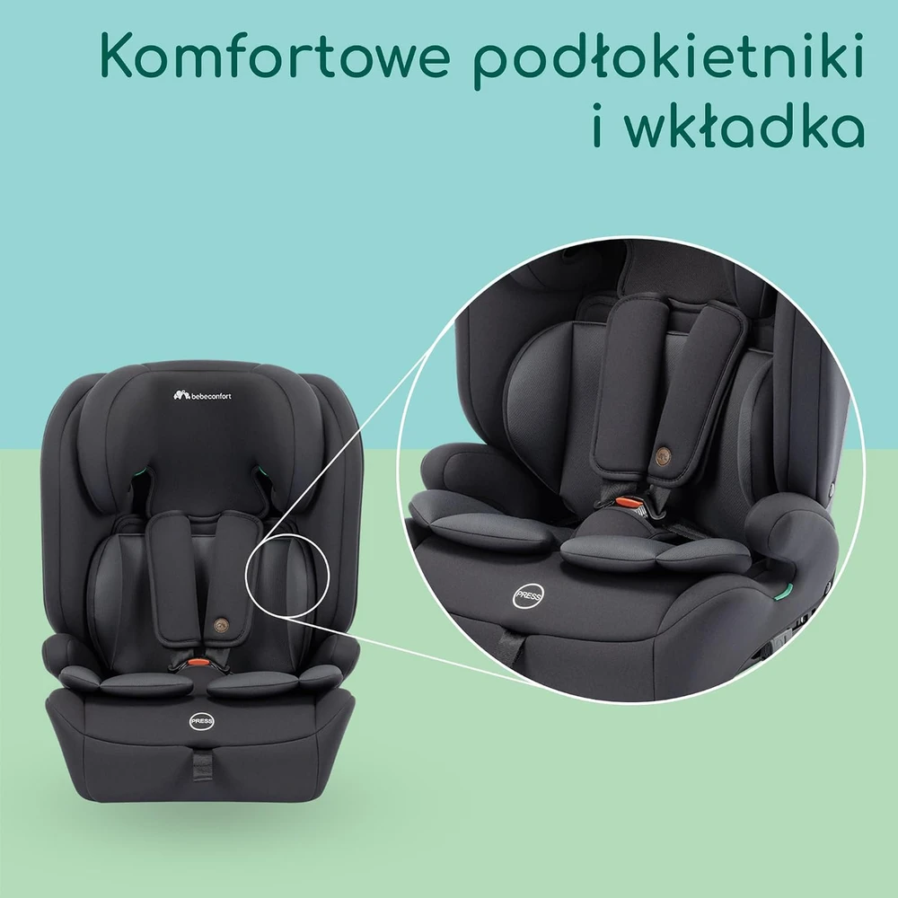 Bebe Confort Bebeconfort automobilinė kėdutė EverFix Plus i-Size ISOFIX 76–150 cm, 8068764210