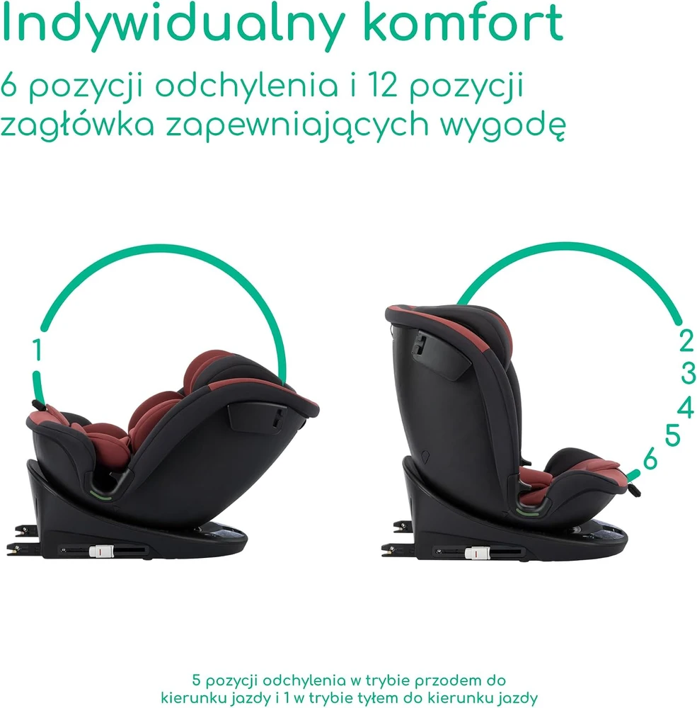 Bebe Confort Bebeconfort automobilinė kėdutė RevolveFix 360 i-Size, 40–150 cm, ISOFIX, 8622094210