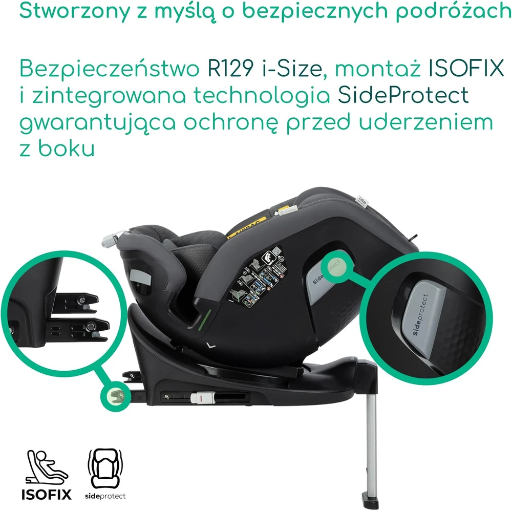 Bebe Confort Bebeconfort automobilinė kėdutė RevolveFix Max 360 i-Size ISOFIX 40–150 cm