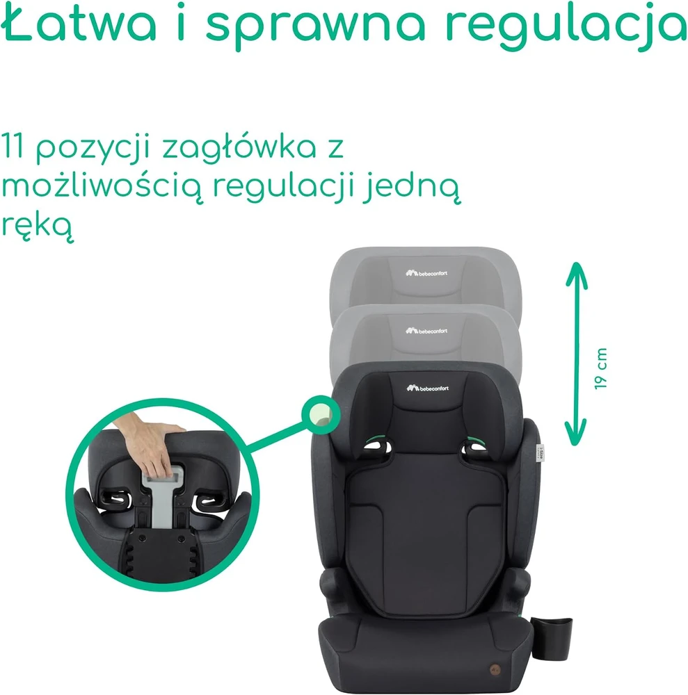 Bebe Confort Bebeconfort automobilinė kėdutė Ride 2 viename i-Safe 100–150 cm, R129