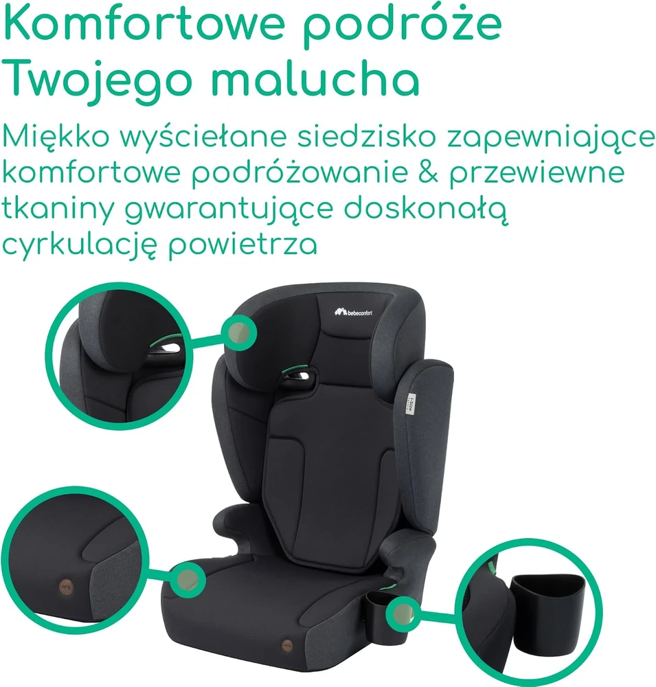 Bebe Confort Bebeconfort automobilinė kėdutė Ride 2 viename i-Safe 100–150 cm, R129