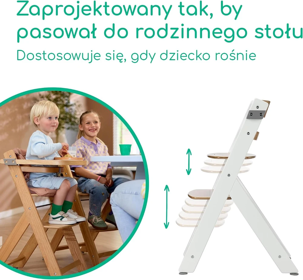 Bebe Confort Bebeconfort Timba 2 medinė maitinimo kėdutė su pagalve