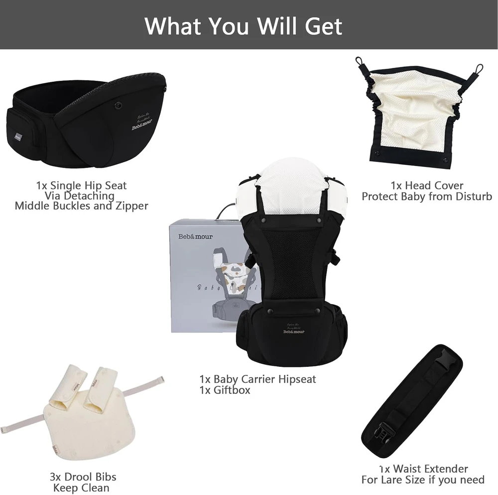 bebear ergonominė kūdikio nešioklė 0–36 mėn., iki 14,9kg, UKTC2632