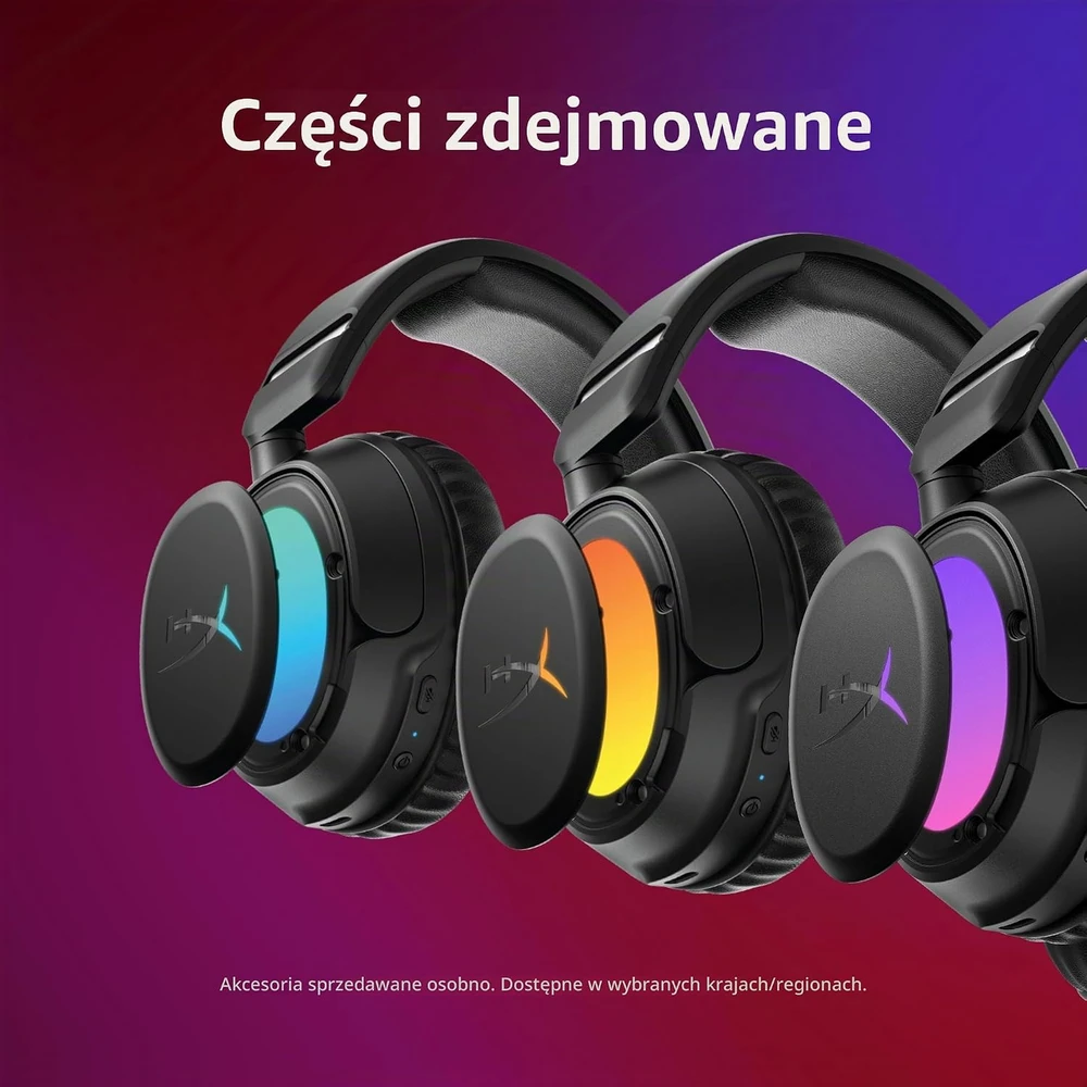 Belaidės žaidimų ausinės HyperX Cloud Flight 2 B5VC4AA, iki 100 val.