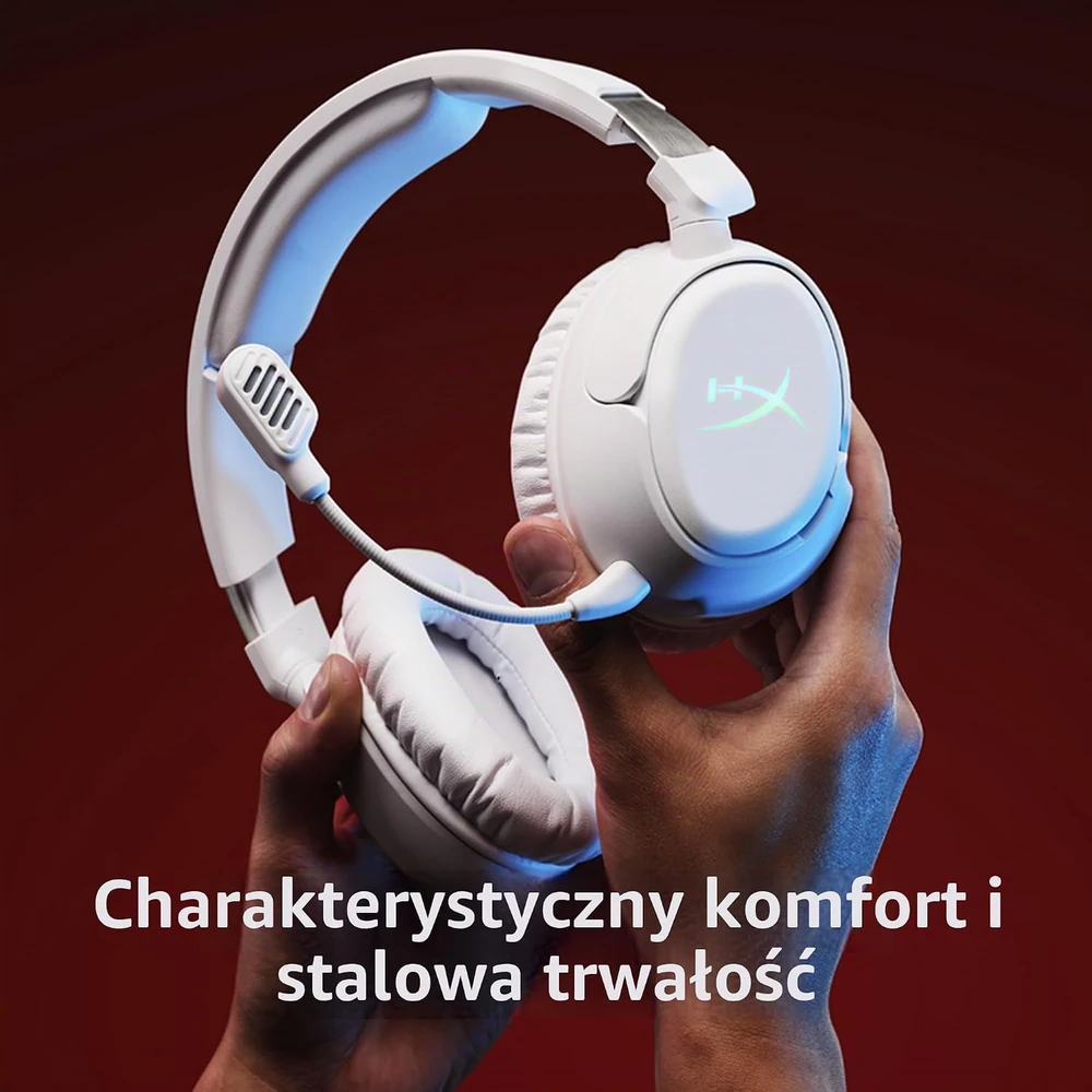 Belaidės žaidimų ausinės HyperX Cloud Flight 2 B5VC4AA, iki 100 val.