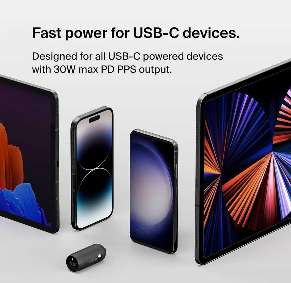 Įkroviklis - Belkin BoostCharge Pro Juodas