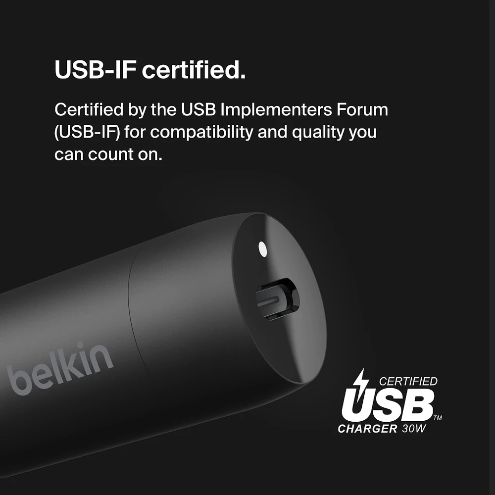 Įkroviklis - Belkin BoostCharge Pro Juodas