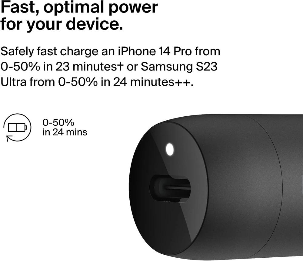 Įkroviklis - Belkin BoostCharge Pro Juodas