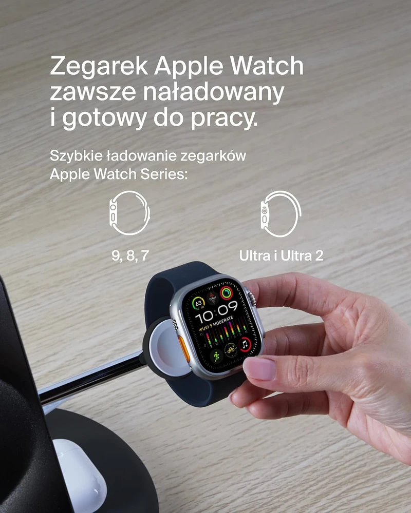 Belkin BOOST CHARGE PRO MagSafe juoda