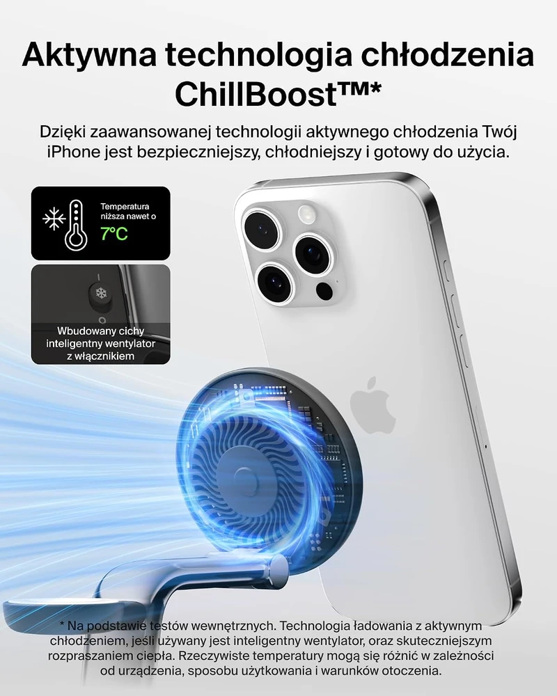Belkin belaidė įkrovimo stotelė 3 viename 25 W Qi2.2 WIZ040kqCH