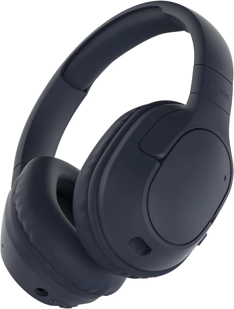 Belkin belaidės ant ausų dedamos Bluetooth 5.4 ausinės su aktyviu triukšmo slopinimu AUD009hqBL