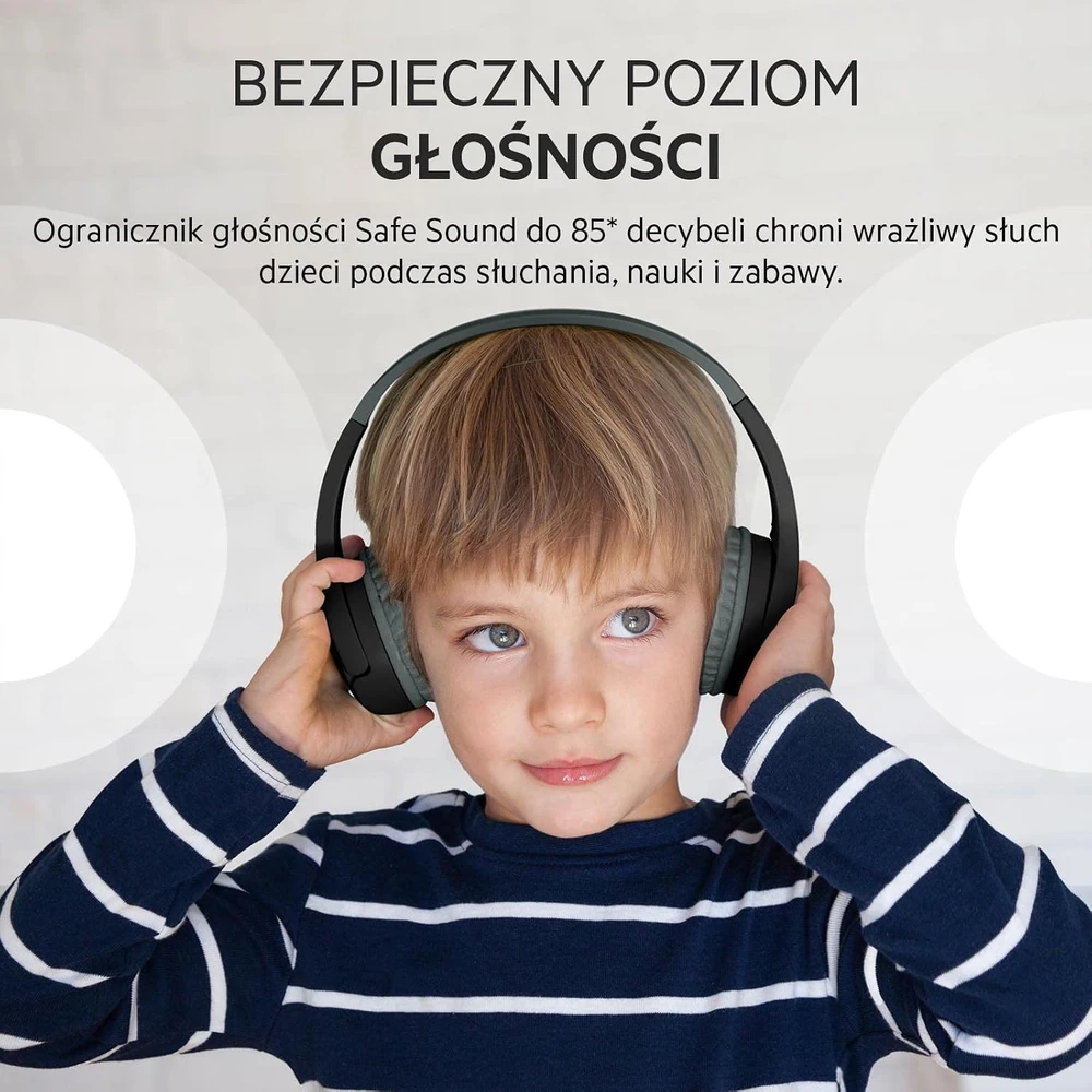 Belkin belaidės ant ausų dedamos vaikiškos Bluetooth ausinės su mikrofonu AUD002btBK