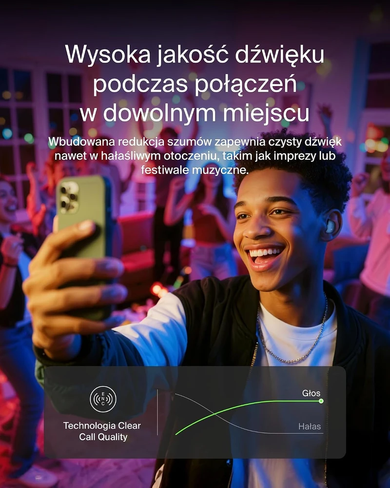 Belkin belaidės į ausis įdedamos ausinės Bluetooth 6.0, 26 h, IPX4, AUC014