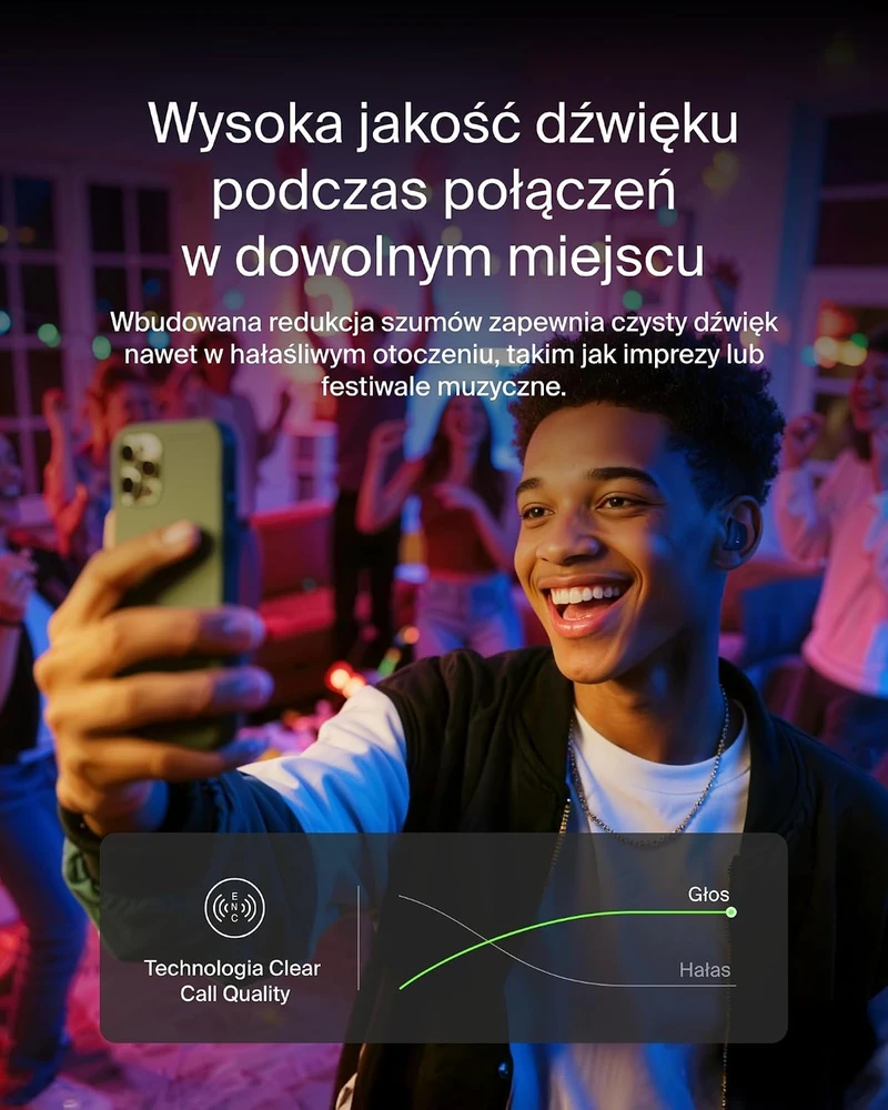 Belkin belaidės pusiau į ausį įdedamos ausinės Bluetooth 6.0, 26 h, IPX4 AUC014