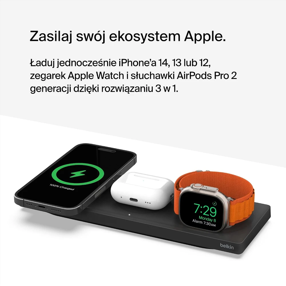 Belaidis Įkroviklis - Belkin BOOST CHARGE PRO Juodas