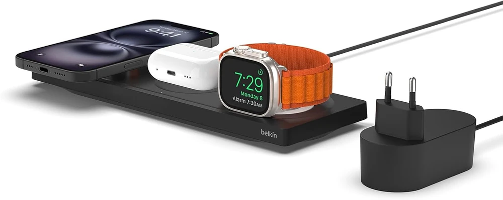 Belaidis Įkroviklis - Belkin BOOST CHARGE PRO Juodas