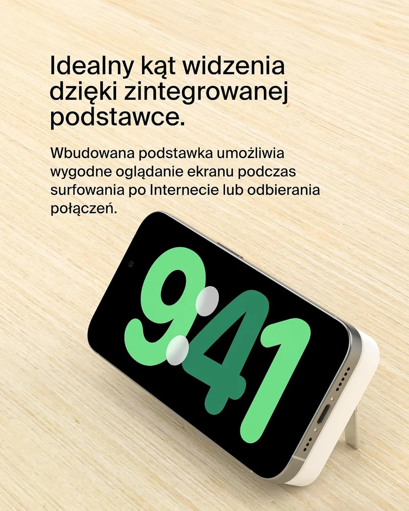 Belkin 8000 mAh 15W Qi2 MagSafe balta