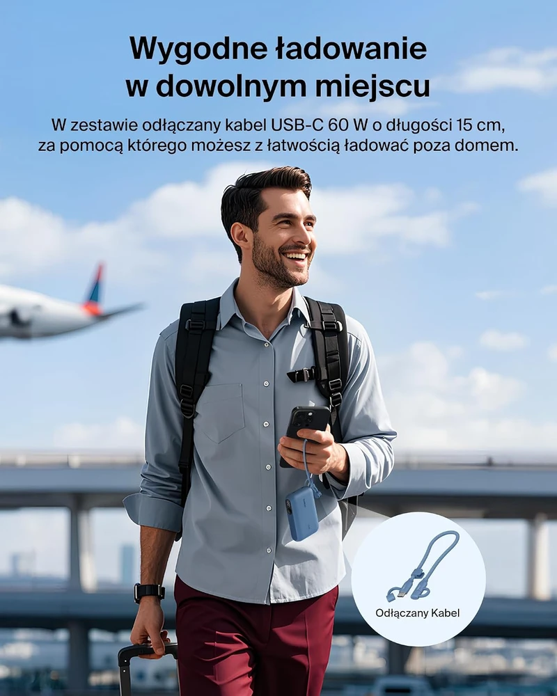 Belkin BoostCharge Powerbank 10000 mAh, 20 W, 2 USB-C jungtys, ekranas, BPB027hqBL