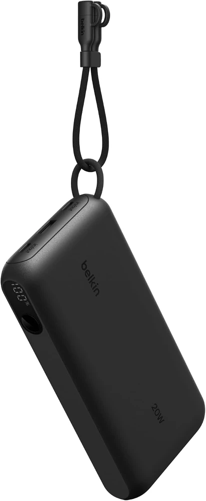 Belkin išorinė baterija BoostCharge 20000 mAh 20 W su skaitmeniniu ekranu BPB028hqBK