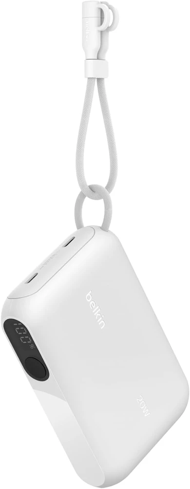 Belkin išorinis akumuliatorius 10000 mAh 20 W su ekranu, BPB027hqWH