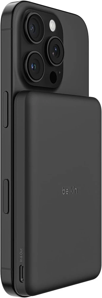Belkin magnetinis belaidis išorinis akumuliatorius BoostCharge 5000 mAh USB-C BPD010hqBK