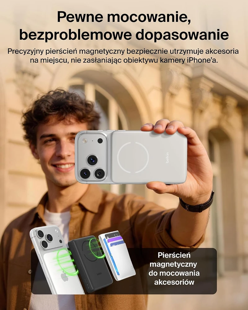 Belkin magnetinis belaidis powerbankas 10000 mAh Qi2 15 W BPD018hqSA