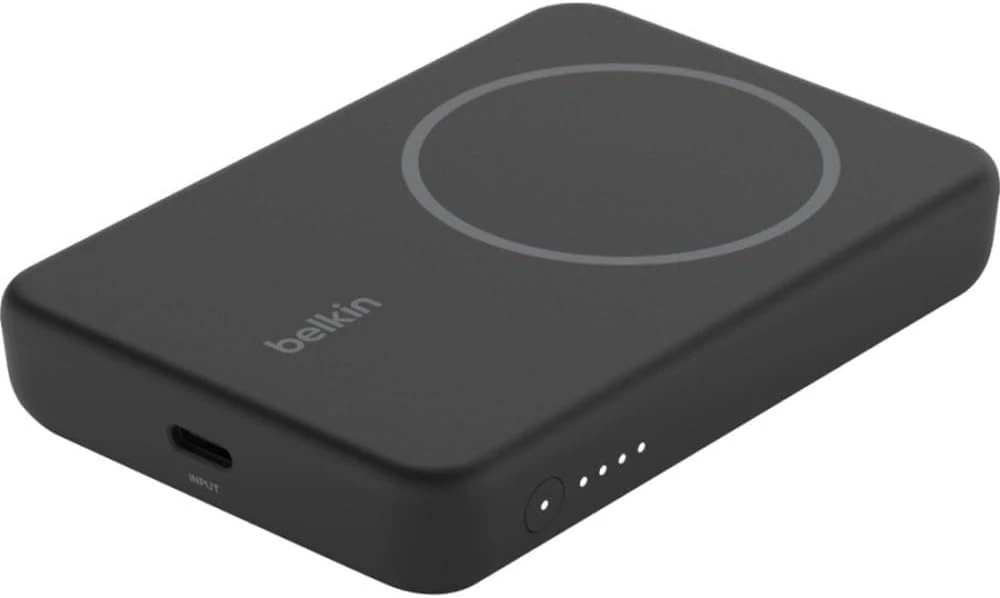 „Belkin Magnetic Wireless“ 5000 mAh juoda
