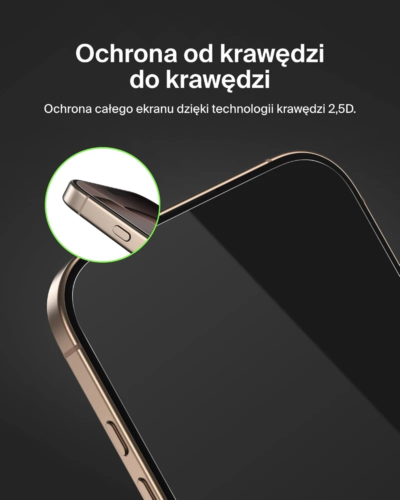 BELKIN TEMPERED GLASS DISPLAYSC - FR IPHONE 17/ 16 PRO 2ER-PACK