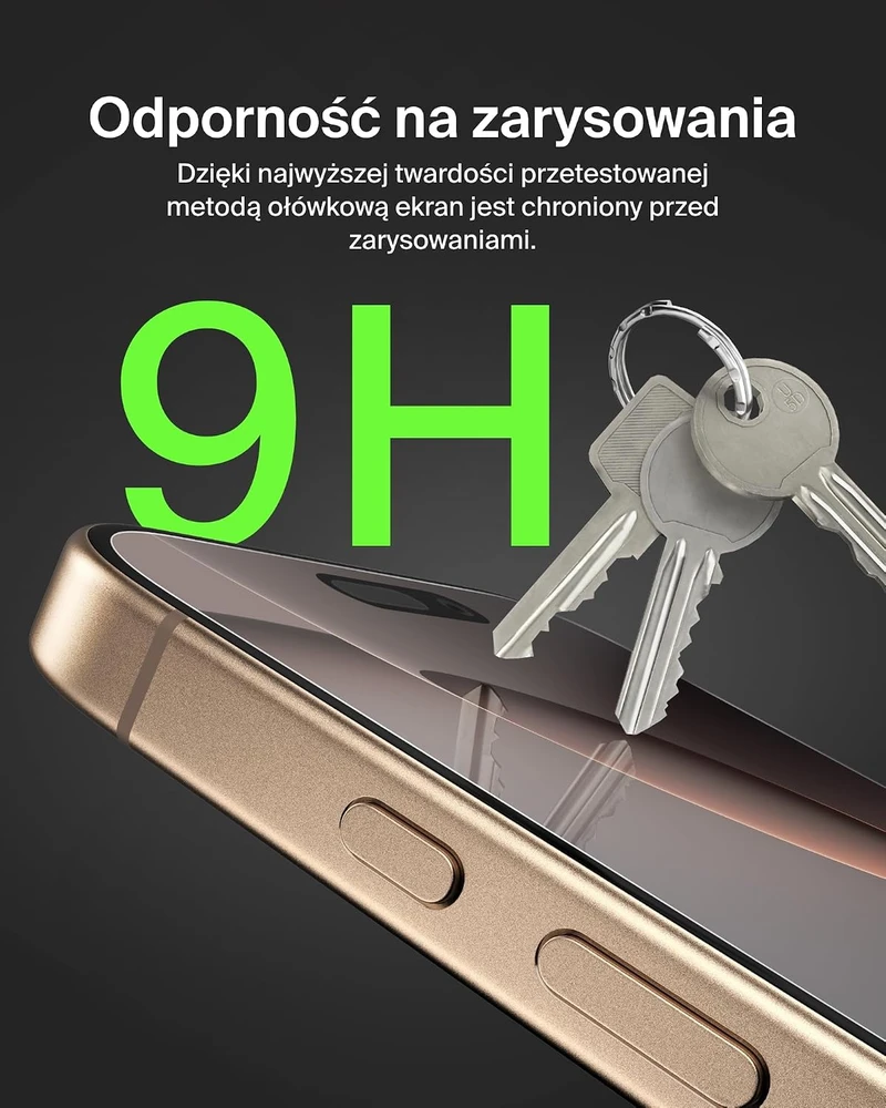BELKIN TEMPERED GLASS DISPLAYSC - FR IPHONE 17/ 16 PRO 2ER-PACK