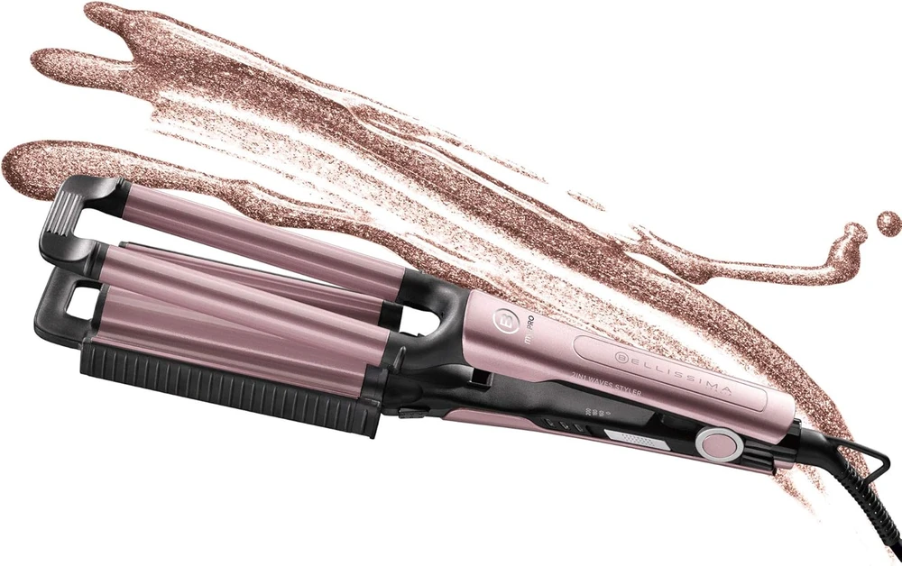 BELLISSIMA plaukų formavimo žnyplės My Pro Beach Waves GT20 100 su keramine danga, 160–200 °C