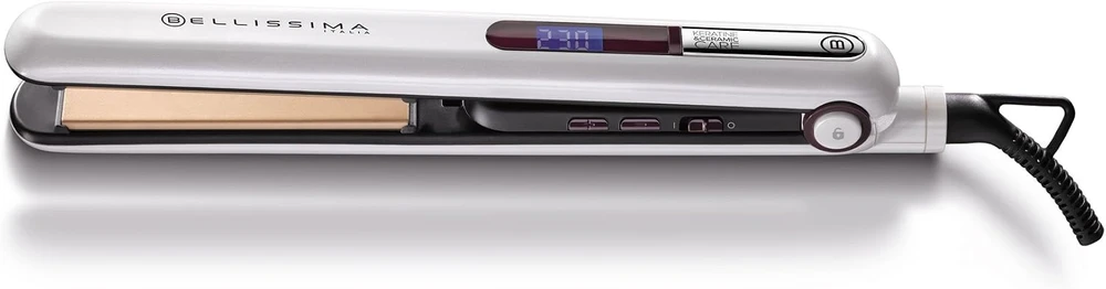 Bellissima plaukų tiesintuvas B9 400 su keramine ir keratino danga, 150–230 °C