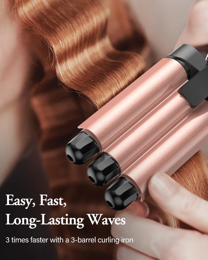 BESTOPE PRO plaukų garbanojimo žnyplės 5 viename su 25 mm keraminiais antgaliais F8