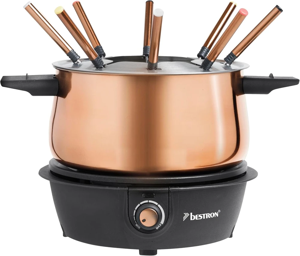 Bestron elektrinis fondiu rinkinys 8 asmenims, 1,5 l, 1500 W, AFD850CO