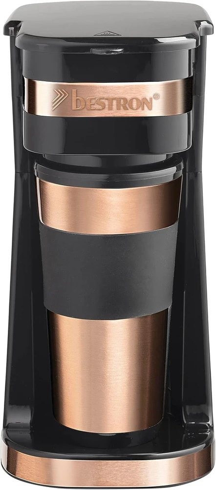 Bestron lašelinis kavos aparatas su termo puodeliu 420 ml, 750 W, ACM112CO