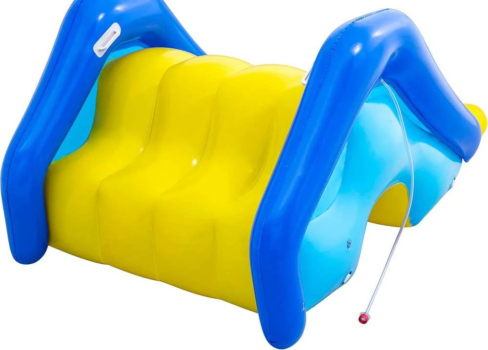 Bestway baseino čiuožykla, PVC, integruotas vandens purkštuvas, 247 × 124 × 100 cm, 52453