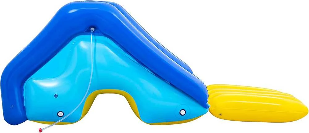 Bestway baseino čiuožykla, PVC, integruotas vandens purkštuvas, 247 × 124 × 100 cm, 52453