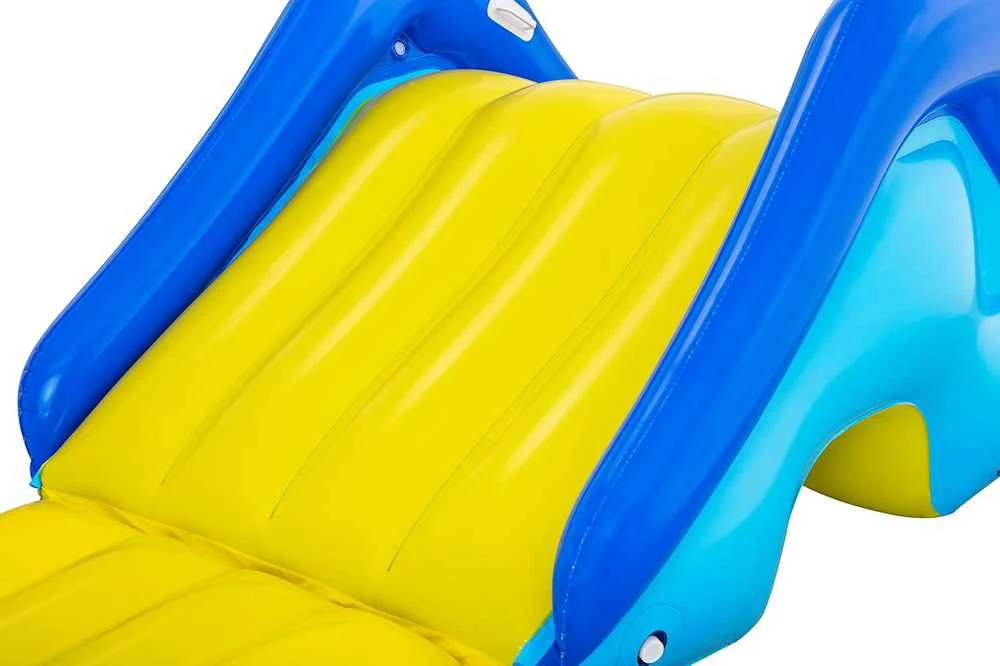 Bestway baseino čiuožykla, PVC, integruotas vandens purkštuvas, 247 × 124 × 100 cm, 52453