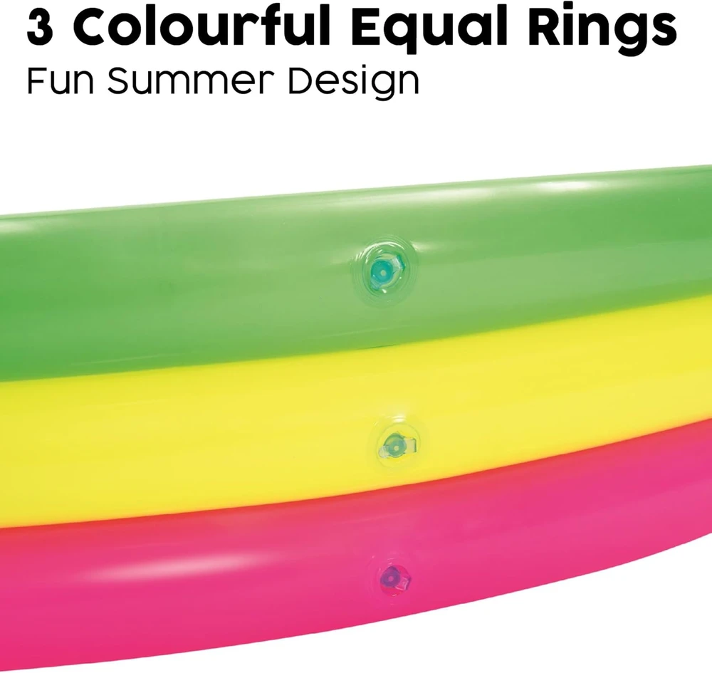 BESTWAY pripučiamas baseinas RAINBOW 152 cm x 30 cm (51103)