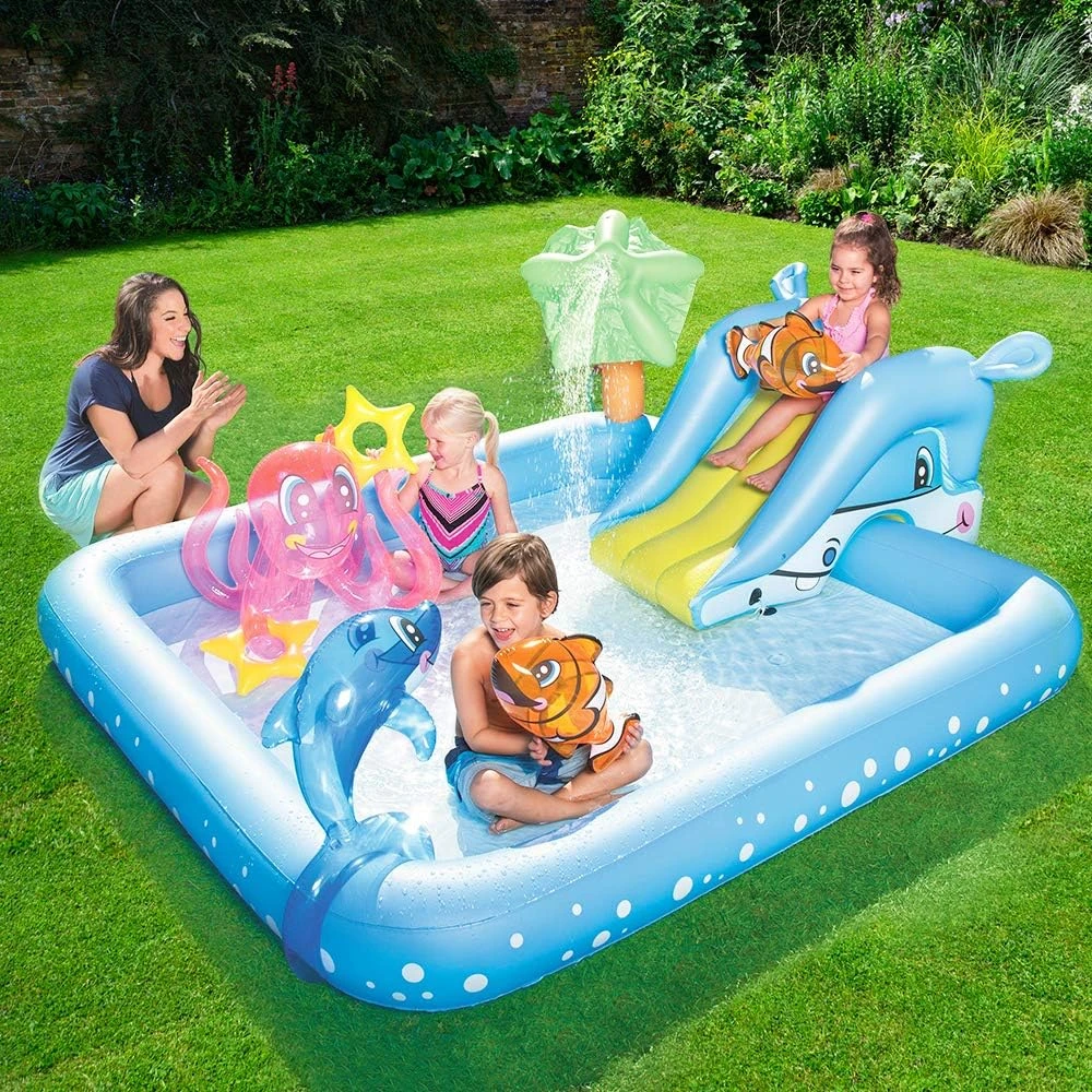 BESTWAY baseinas Fantastiškas akvariumas 239cm x 206cm x 86cm, 53052B