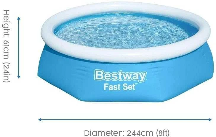 Baseinas Bestway Fast Set, 244x66cm