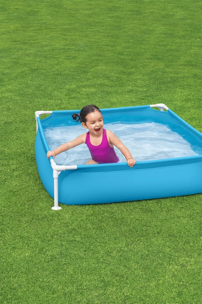 Rėminis baseinas vaikams 122x122cm BESTWAY