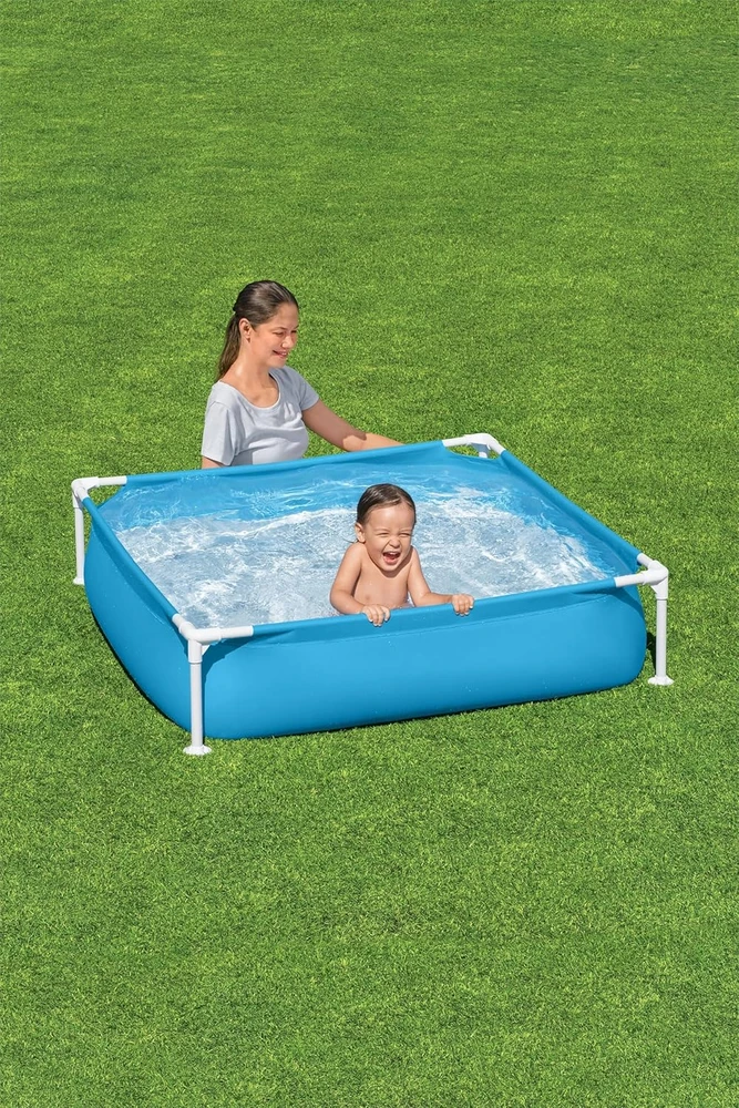 Rėminis baseinas vaikams 122x122cm BESTWAY