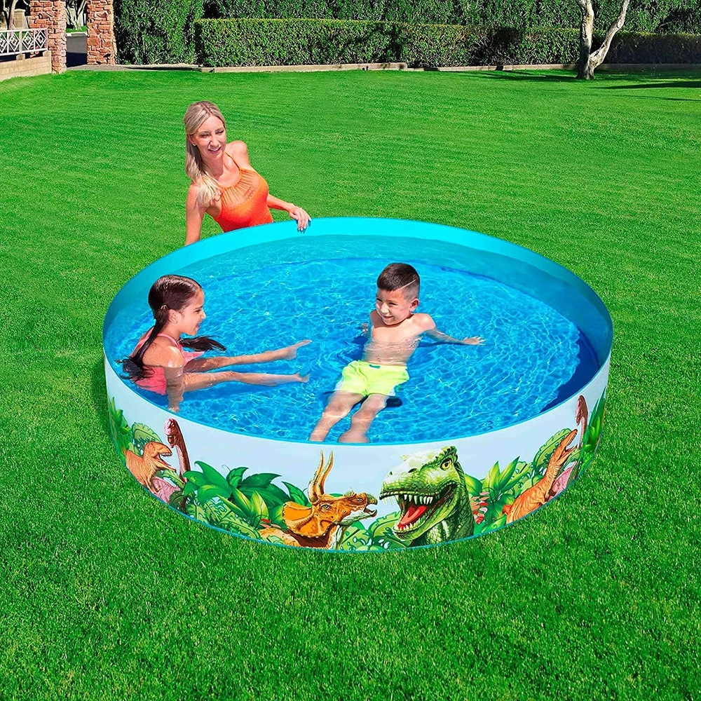 BESTWAY baseinas Dinosaur Fill'N Fun 1.83m x H38cm, 55022