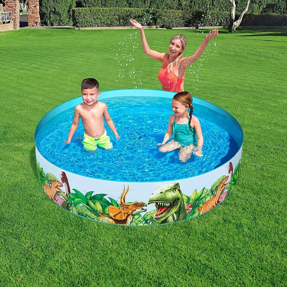 BESTWAY baseinas Dinosaur Fill'N Fun 1.83m x H38cm, 55022