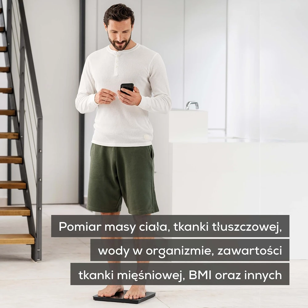 Diagnostinės svarstyklės BEURER BF 500 Super Juodas Edition, su su Bluetooth
