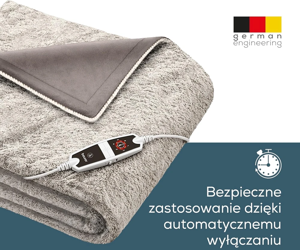 Beurer elektrinė antklodė HD 150 XXL, 200 × 150 cm, 6 temperatūros lygiai, 40028