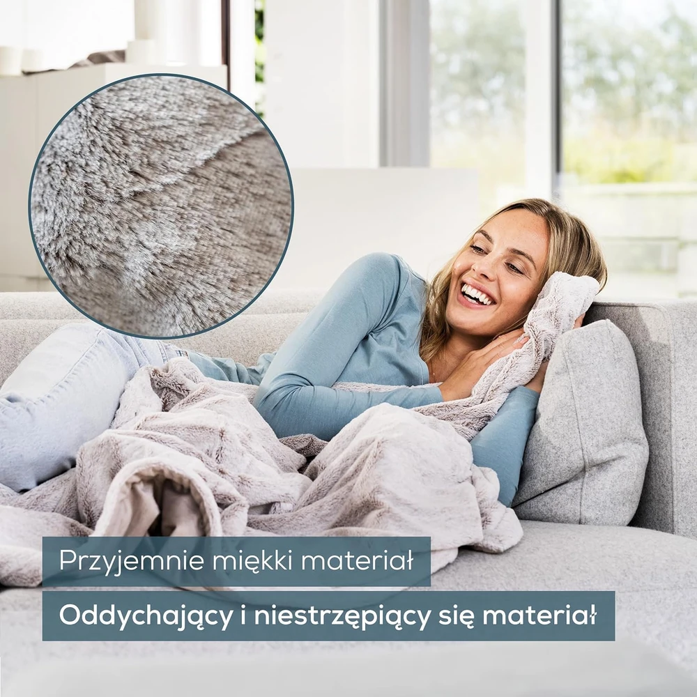 Beurer elektrinė antklodė HD 150 XXL, 200 × 150 cm, 6 temperatūros lygiai, 40028