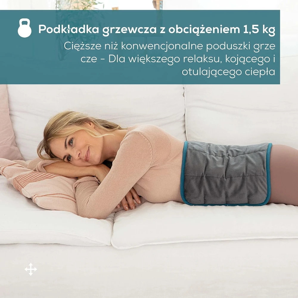 Šildanti pagalvėlė Beurer HK 123 XXL Cosy Pilkas