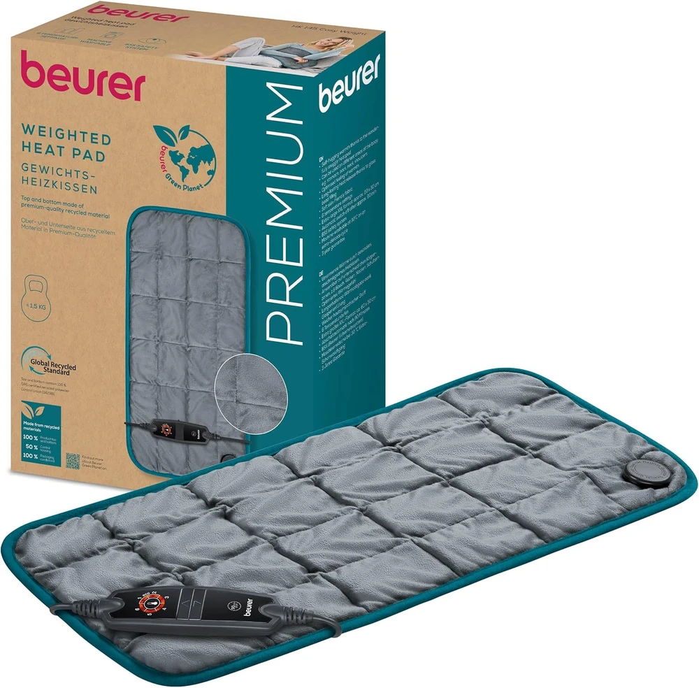 Šildanti pagalvėlė Beurer HK 123 XXL Cosy Pilkas