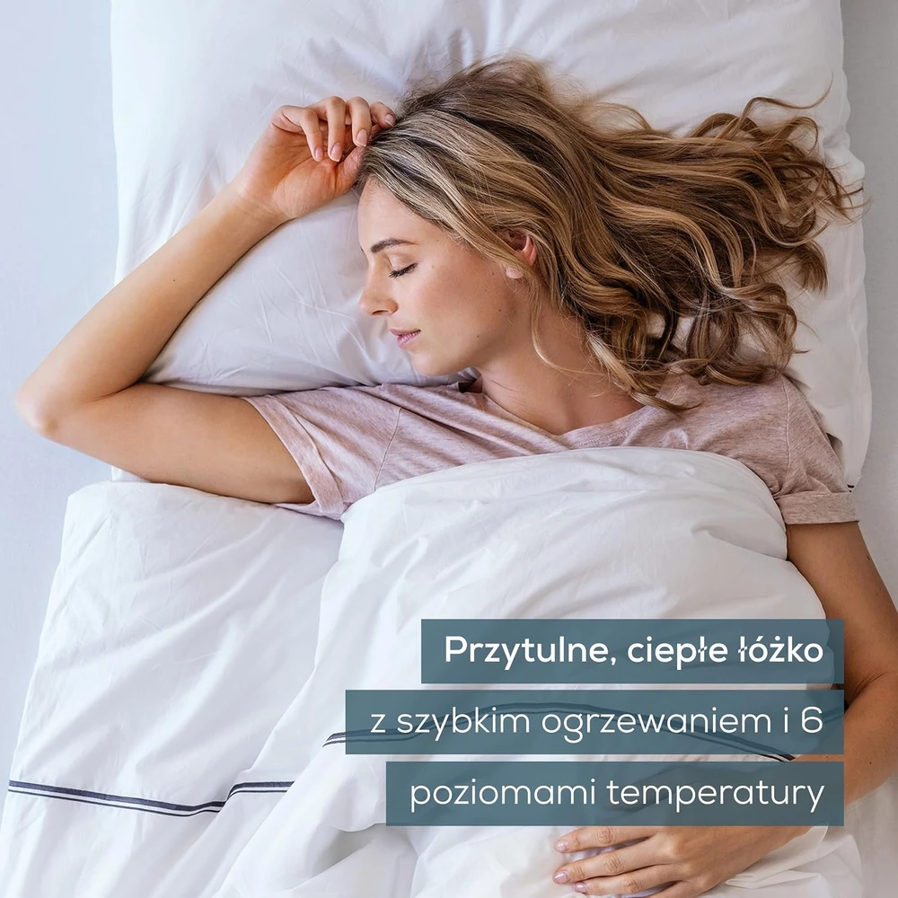 Beurer elektrinė šildoma paklodė 150 x 80 cm, 60 W, 6 temperatūros lygiai UB 75